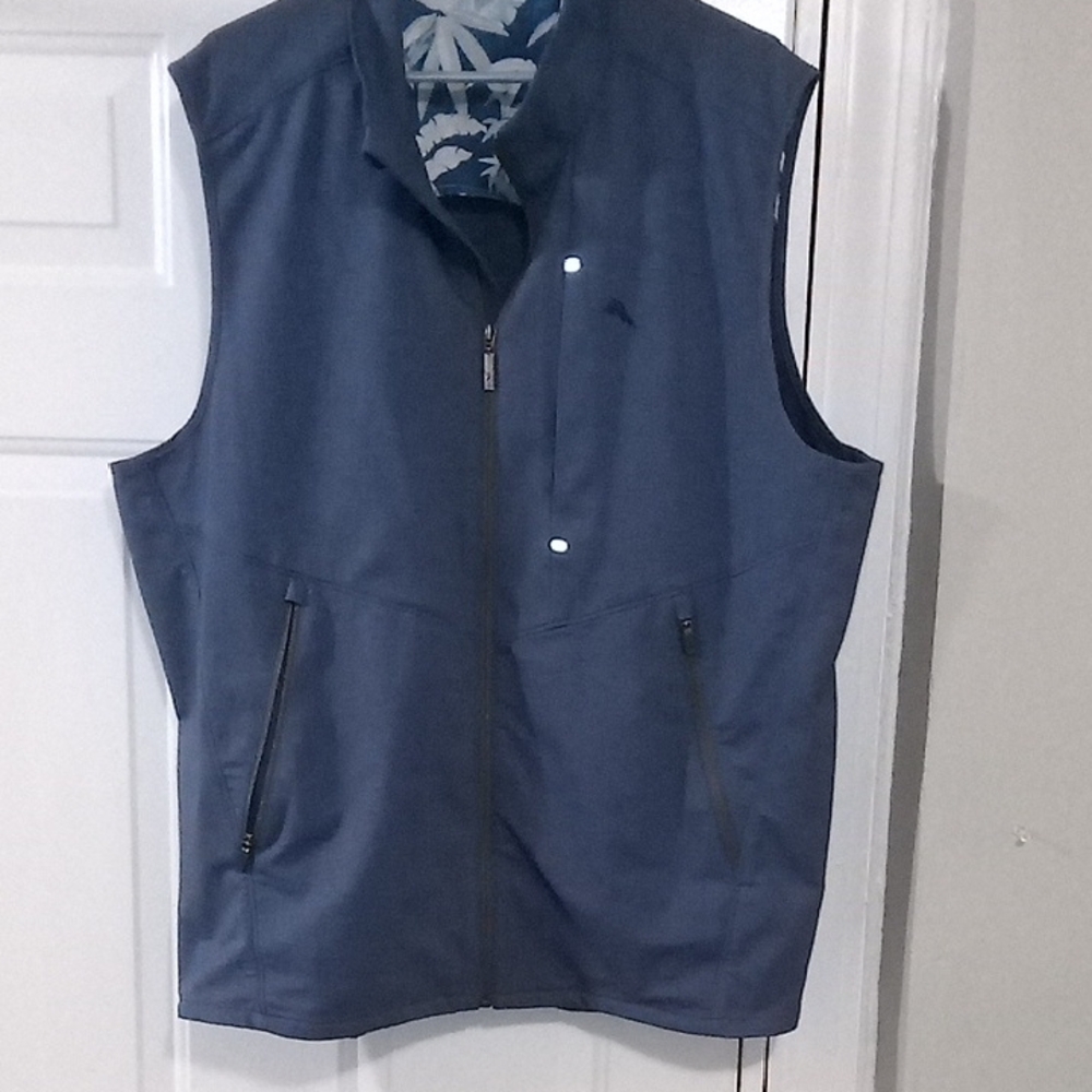 Tommy Bahama Men's Navy Vest